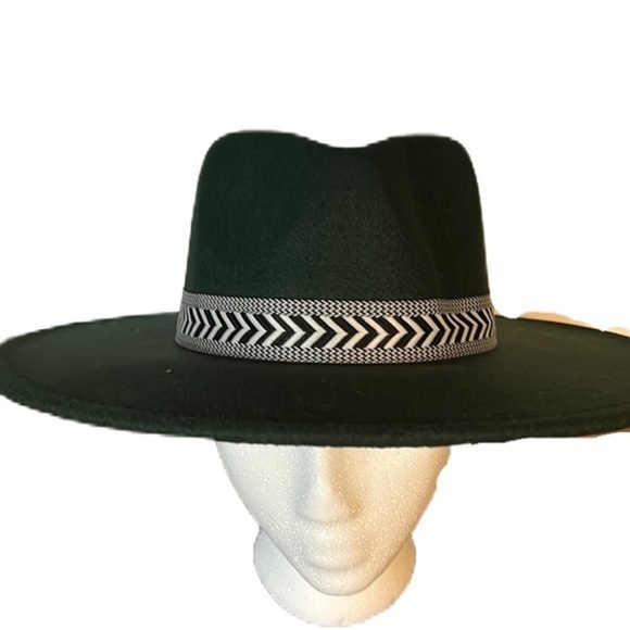 New hat. Western. With 2 removable bands! Change out the look. - Picture 1 of 7